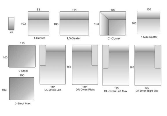 Divaanisohva Cinema Alberta V 6 Divaanisohva Cinema Alberta V - Image 6
