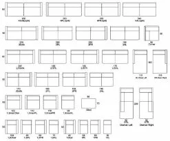 Sohva Chill 3 -Default Template 4 chill moduulien pohjakartta uusi