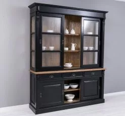 Vitriinikaappi Aada PS727 5 Vitriinikaappi Aada PS727 -Default Template 4 display cabinet 6 sliding doors 3 drawers bas sup vitriinikaappi vitriini astiakaappi kirjahylly ps727 2