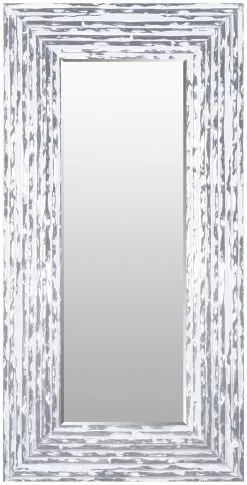 Valko-Hopeakehyksinen Peili 15-Cast Sw8mf
