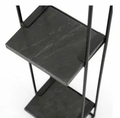 Musta Kapea Seinähylly Shelly 3 6 Musta Kapea Seinähylly Shelly 3 -Default Template 4 kapea musta seinahylly marmoritasoilla shelly3 tasot