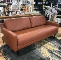 Konjakinvärinen Nahkasohva New York