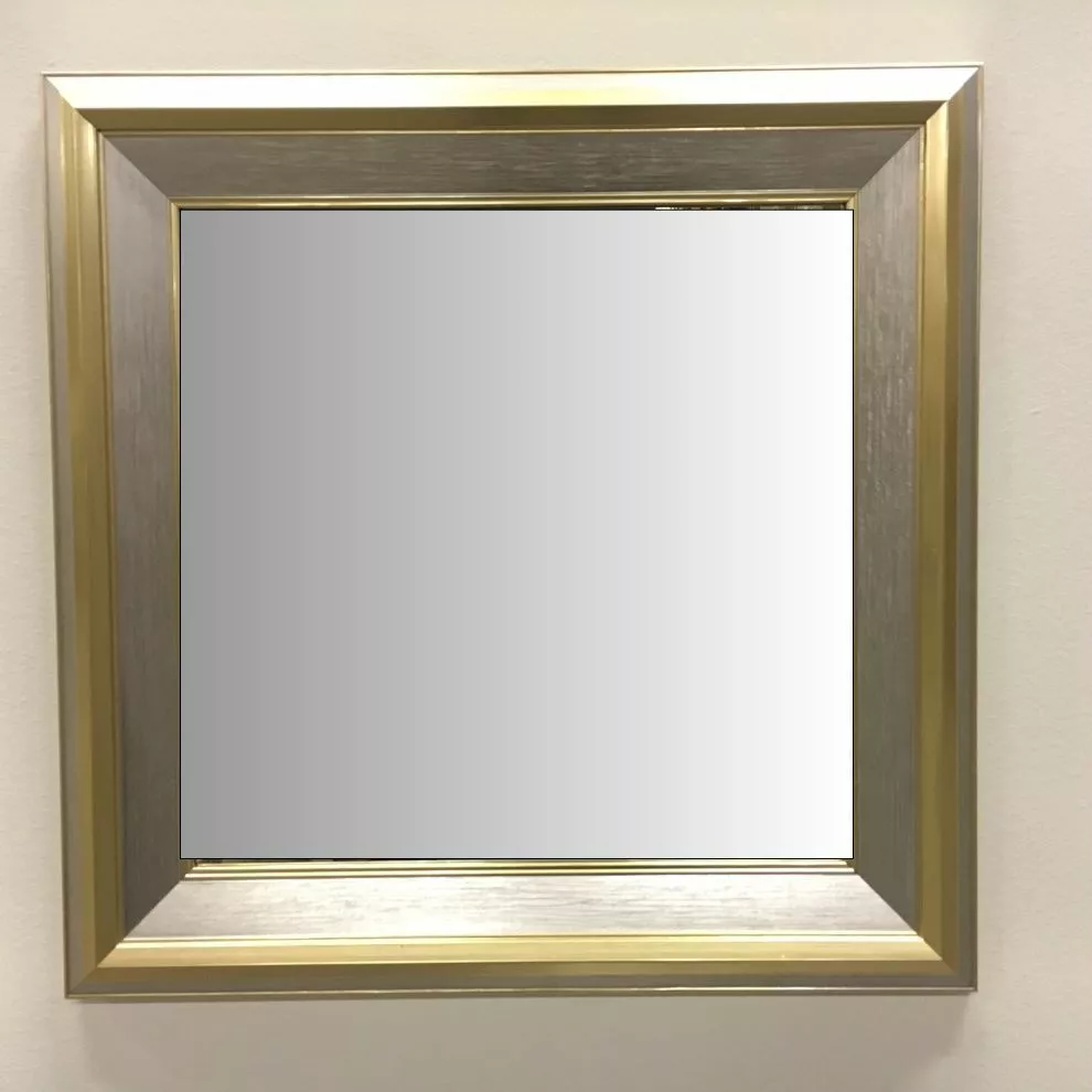 Kulta-Hopea Kehyksinen Peili 09-3434 Mf4 2 Kulta-Hopea Kehyksinen Peili 09-3434 Mf4 - Image 2