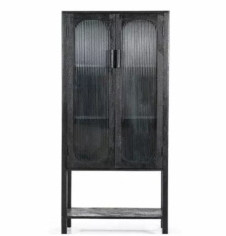 Vitriinikaappi Eden Musta 1 Vitriinikaappi Eden Musta