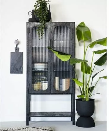 Vitriinikaappi Eden Musta 7 Vitriinikaappi Eden Musta - Image 7