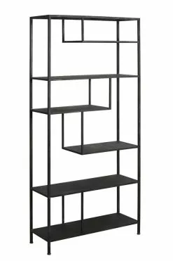 Musta Korkea Avohylly Ylaya -916