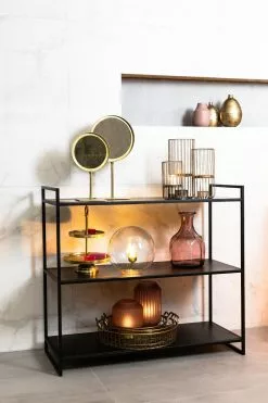 Matala Musta Metallihylly Mariki -Default Template 4 musta metallihylly mariki matala metallihylly sisustuksessa