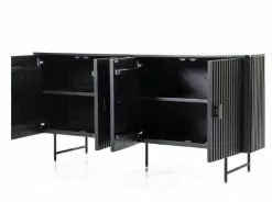 Sormipaneeli Lipasto Remi 170 Bl 95663 -Default Template 4 musta sormipaneeli lipasto remi 4 ovea 170cm