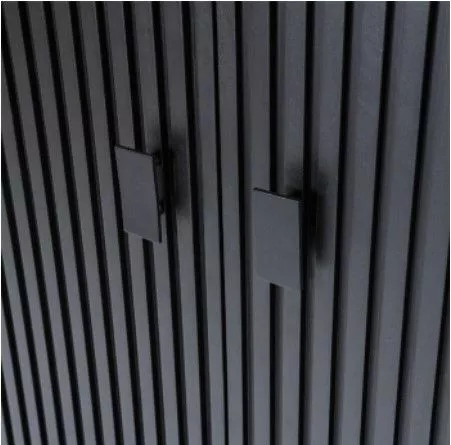 Sormipaneeli Puukaappi Remi Musta 95666 5 Sormipaneeli Puukaappi Remi Musta 95666 - Image 5