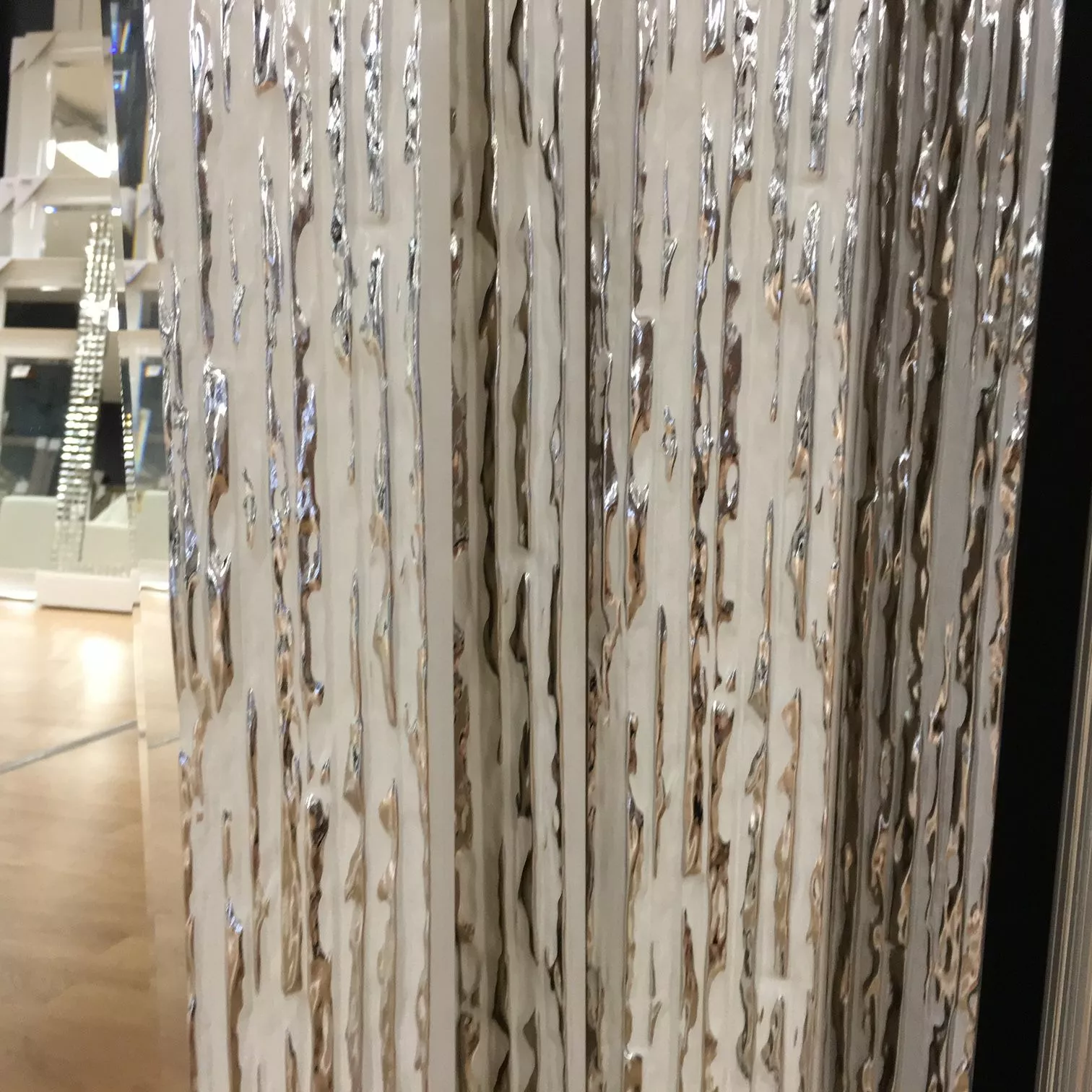 Valko-Hopeakehyksinen Peili 15-Cast Sw3mf 2 Valko-Hopeakehyksinen Peili 15-Cast Sw3mf - Image 2