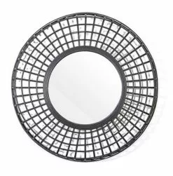 Pyöreä Musta Rottinkipeili Oracle L