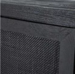 Musta Lipasto Rottinkiovilla Vic 95638 -Default Template 4 rottinkiovinen kaappi rottinkiovilla musta kaappi kapea kaappi vic lk2 1