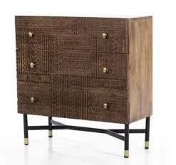 Ruskea Lipasto / Laatikosto Kuviopaneeli Isa Br 95645