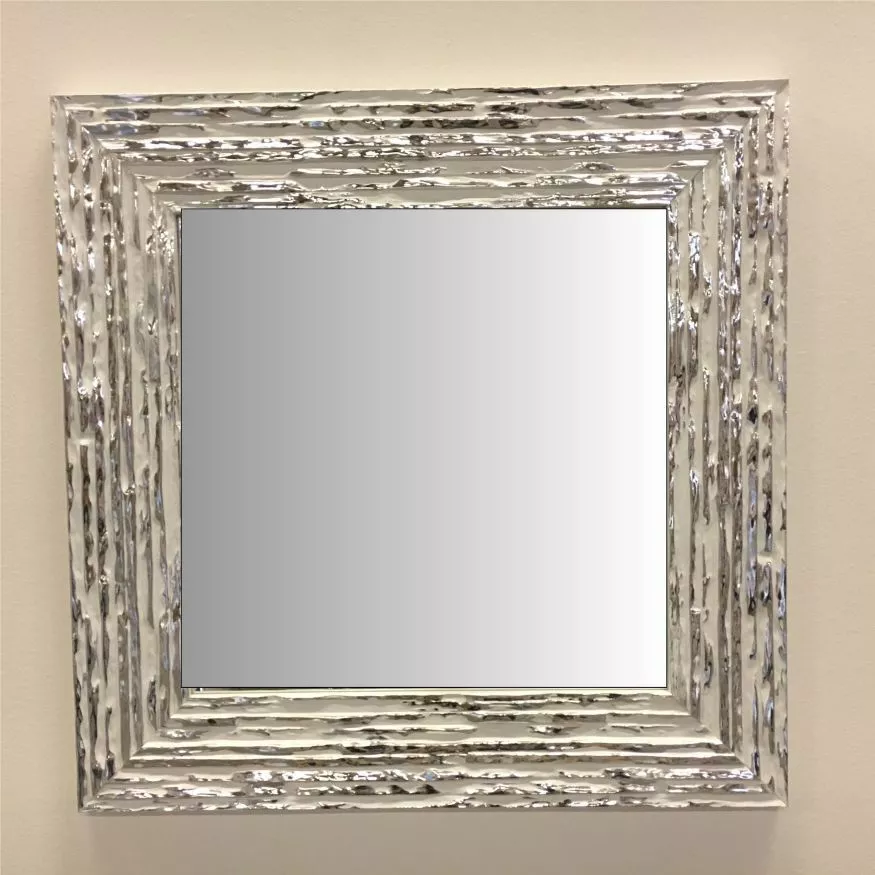 Valko-Hopeakehyksinen Peili 15-Cast Sw8mf 3 Valko-Hopeakehyksinen Peili 15-Cast Sw8mf - Image 3